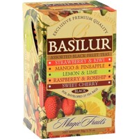 Basilur Mix čiernych čajov Magic Fruits 4x5x2g