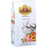 BASILUR White Tea Peach Rose 100g