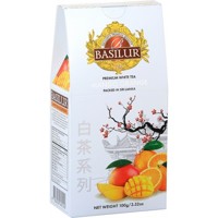 BASILUR White Tea Mango Orange 100g
