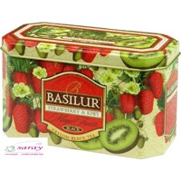 BASILUR Magic Fruit Strawberry &amp; Kiwi plech 20x2g