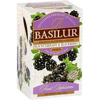 BASILUR Fruit Blackcurrant &amp; Blackberry  20x1,8g- bez kofeinu