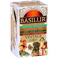 BASILUR Vintage Assorted papier 15x2g a 5x1,5g