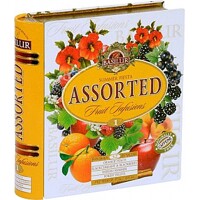 BASILUR Fruit Infusions Book Summer Fiesta plech 32x1,8g