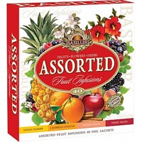 BASILUR Fruit Infusions Assorted 40 sáčov