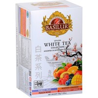 BASILUR White Tea Assorted 20x1,5g