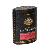 BASILUR Black Essence Rose Bergamot plech 100g