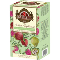 BASILUR Fruit Pomegranate with Raspberry 20x2g